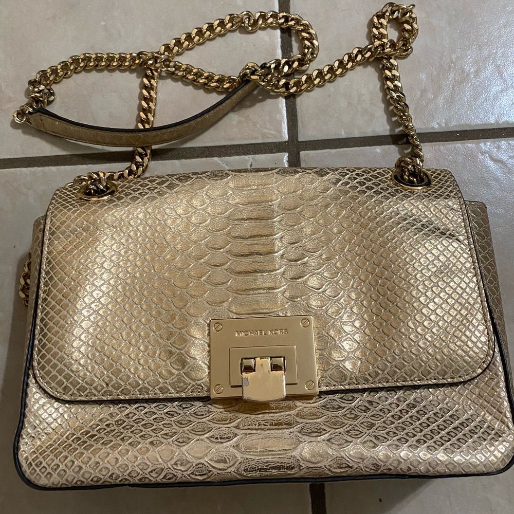 Michael Kors Gold Purse